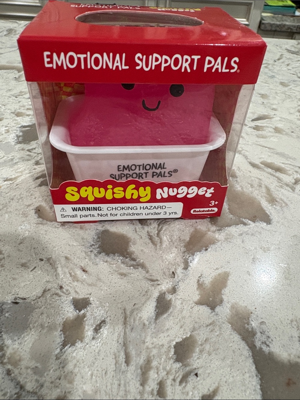 Squishy Nugget - Pink Kids Toy